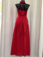 VESTIDO LAVIÑA ROJO UNITALLA - Imagen 4