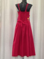 VESTIDO NOCHE BUENA COLOR FUCSIA UNITALLA - Imagen 4