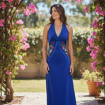 VESTIDO LAVIÑA AZUL REY UNILLA