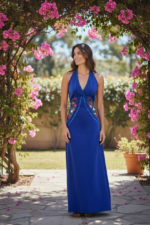 VESTIDO LAVIÑA AZUL REY UNILLA