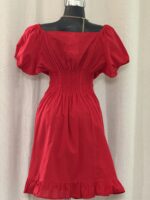 VESTIDO DAYAMI ROJO UNITALLA - Imagen 4
