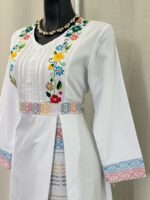 VESTIDO BLANCO TABATA UNITALLA - Imagen 2