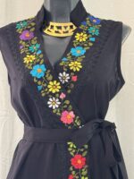 VESTIDO ANTONELA NEGRO CHICO - Imagen 2