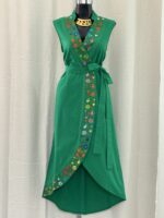 VESTIDO ANTONELA VERDE CHICO - Imagen 3