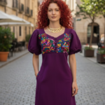 VESTIDO DAYAMI MAGENTA UNITALLA