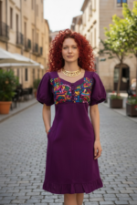 VESTIDO DAYAMI MAGENTA UNITALLA