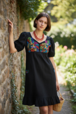 VESTIDO DAYAMI NEGRO UNITALLA
