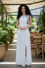 VESTIDO BETZABE BLANCO MED/GDE
