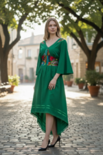 VESTIDO NABANI VERDE UNITALLA
