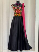 VESTIDO NORA C. NEGRO T,MED - Imagen 3