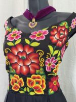 VESTIDO NORA C. NEGRO T,MED - Imagen 2