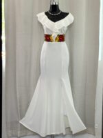 VESTIDO SUSANA C.BEIGE T. MED/GDE - Imagen 4