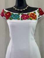 VESTIDO LUCIA C. BLANCO T. CH/MED - Imagen 2