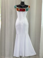 VESTIDO LUCIA C. BLANCO T. CH/MED - Imagen 4