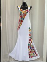 VESTIDO CUCHILLAS C. BLANCO T.GDE - Imagen 3