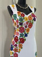 VESTIDO CUCHILLAS C. BLANCO T.GDE - Imagen 2