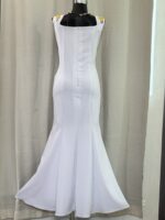 VESTIDO CUCHILLAS C. BLANCO T.GDE - Imagen 5