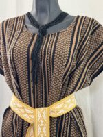 HUIPIL MAR C. CAMEL/NEGRO. UNITALLA - Imagen 2