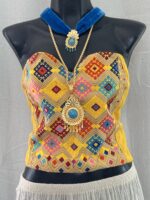 TOP STRAPLESS C, AMARILLO T. CH - Imagen 2