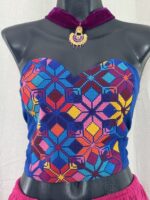 TOP STRAPLESS C. AZUL REY T.CH - Imagen 2