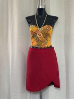 TOP STRAPLESS C. AMARILLO T.CH - Imagen 3