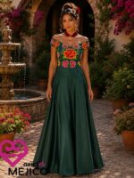 VESTIDO NICTE C. VERDE T.GDE