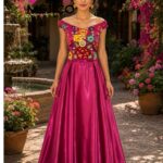 VESTIDO NORA C. FRESA T.GDE