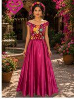 VESTIDO NORA C. FRESA T.GDE