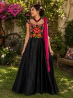 VESTIDO NORA C. NEGRO T,MED