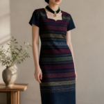VESTIDO LONDRA C. MULTICOLOR T. EXTRA GDE